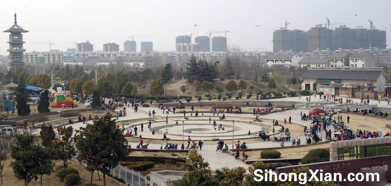 世紀(jì)公園遠(yuǎn)眺